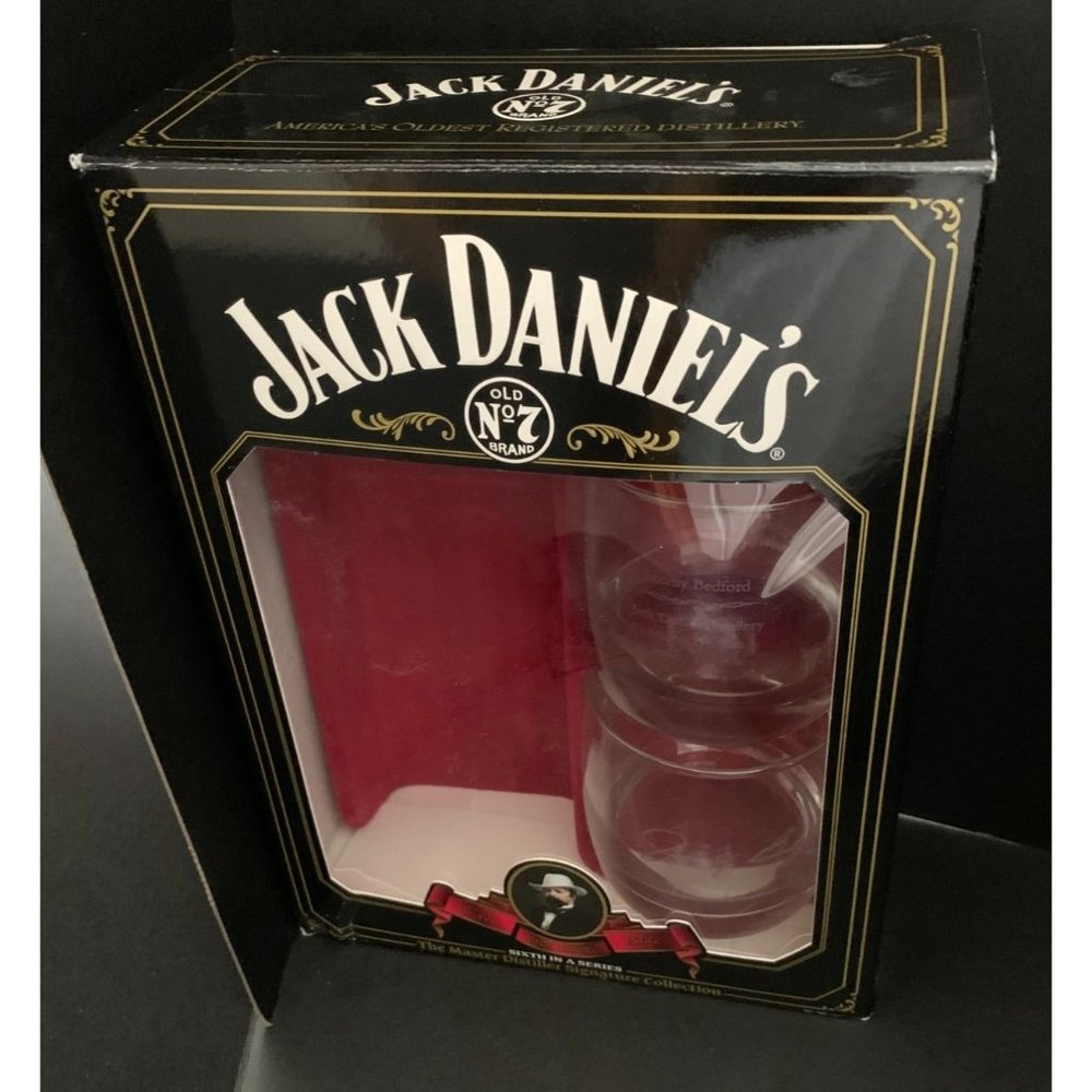 Jack Daniels Box w/ 2 Glasses